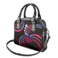 Hawaii Turtles Plumeria Shoulder Handbag Sweet Gradient Polynesian Pattern LT01 - Polynesian Pride
