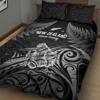 New Zealand 2024 Rugby Quilt Bed Set Silver Fern Aotearoa Kiwi LT01 - Polynesian Pride