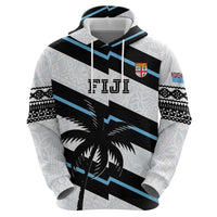 Custom Fiji 2024 Rugby Hoodie Fijian Tapa Pattern