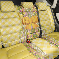 Hawaii Palaka Pikake Lokelani Plumeria Back Car Seat Cover Melemele Coquette Bow LT01 - Polynesian Pride