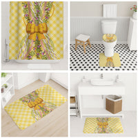 Hawaii Palaka Pikake Lokelani Plumeria Bathroom Set Melemele Coquette Bow LT01 - Polynesian Pride