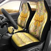 Hawaii Palaka Pikake Lokelani Plumeria Car Seat Cover Melemele Coquette Bow LT01 - Polynesian Pride