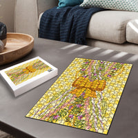 Hawaii Palaka Pikake Lokelani Plumeria Puzzle Melemele Coquette Bow LT01 - Polynesian Pride
