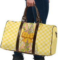 Hawaii Palaka Pikake Lokelani Plumeria Travel Bag Melemele Coquette Bow LT01 - Polynesian Pride