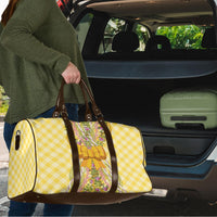 Hawaii Palaka Pikake Lokelani Plumeria Travel Bag Melemele Coquette Bow LT01 - Polynesian Pride