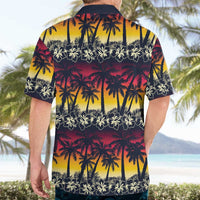 Hawaii Hibiscus Palm Tree Sunset Hawaiian Shirt Tropical Style LT01 - Polynesian Pride