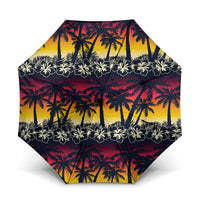 Hawaii Hibiscus Palm Tree Sunset Umbrella Tropical Style - Polynesian Pride