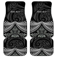 Toitu Te Tiriti Aotearoa Silver Fern Car Mats New Zealand Maori Pattern