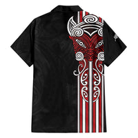 Toitu Te Reo Maori Toitu Te Whenua Toitu Te Tiriti Family Matching Tank Maxi Dress and Hawaiian Shirt Maori Warrior New Zealand LT01 - Polynesian Pride
