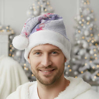 Purple Plumeria Sea Shell Christmas Santa Hat Starfish Polynesian Pattern - Polynesian Pride