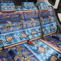 Hawaii Turtles Pattern Special Blue Back Car Seat Cover - Polynesian Pride