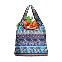 Hawaii Turtles Pattern Special Blue Grocery Bag LT01 1-pack One Size Blue - Polynesian Pride