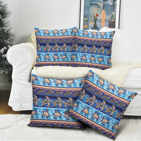 Hawaii Turtles Pattern Special Blue Pillow Cover - Polynesian Pride