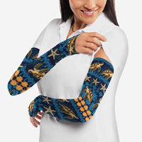 Hawaii Turtles Starfish Unique Pattern Arm Sleeves LT01 - Polynesian Pride