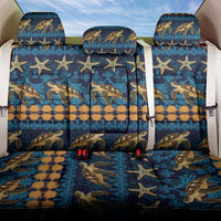 Hawaii Turtles Starfish Unique Pattern Back Car Seat Cover - Polynesian Pride