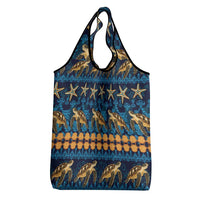 Hawaii Turtles Starfish Unique Pattern Grocery Bag LT01 - Polynesian Pride