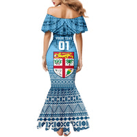 Custom Fiji Rugby Mermaid Dress Fijian Go 2023 World Cup LT01 - Polynesian Pride