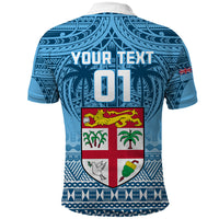 Custom Fiji Rugby Polo Shirt Fijian Go 2023 World Cup LT01 - Polynesian Pride