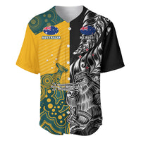 Custom New Zealand And Australia Rugby Baseball Jersey Wallabies Kiwi Silver Fern 2023 World Cup LT01 Black - Polynesian Pride