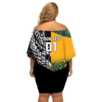 custom-new-zealand-and-ausrtralia-rugby-family-matching-off-shoulder-short-dress-and-hawaiian-shirt-wallabies-kiwi-silver-fern-2023-world-cup