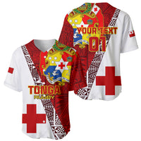 Custom Tonga Rugby Baseball Jersey Tongan Go 2023 World Cup LT01 - Polynesian Pride