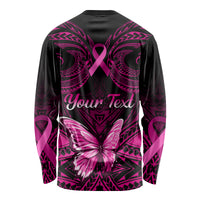 personalised-pink-out-long-sleeve-shirt-breast-cancer-awareness-polynesian-pattern-black-version