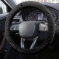 Football New Zealand Steering Wheel Cover Aotearoa United Black Version LT01 - Polynesian Pride