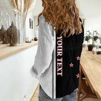 Personalised New Zealand 2025 Archery Basic Women Casual Shirt Archery NZ LT01 - Polynesian Pride