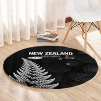 New Zealand 2025 Archery Round Carpet Aotearoa Silver Arrows Black