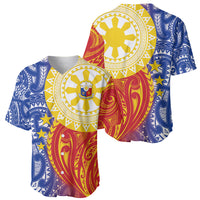 Philippines Baseball Jersey Pilipinas Polynesian Pattern