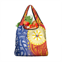 Philippines Grocery Bag Pilipinas Polynesian Pattern LT01 1-pack One Size Art - Polynesian Pride