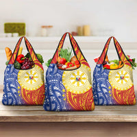 Philippines Grocery Bag Pilipinas Polynesian Pattern LT01 3-pack One Size Art - Polynesian Pride
