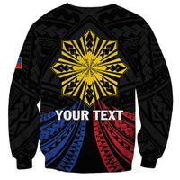 Personalized Philippines Independence Day Sweatshirt Filipino 126th Anniversary Sun Tattoo