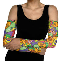 Hawaii Fruits Hippie Style Arm Sleeves Vibrant Colorful LT01 - Polynesian Pride