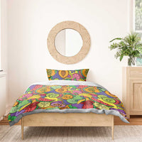 Hawaii Fruits Hippie Style Bedding Set Vibrant Colorful LT01 - Polynesian Pride