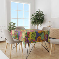 Hawaii Fruits Hippie Style Tablecloth Vibrant Colorful LT01 - Polynesian Pride