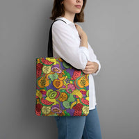 Hawaii Fruits Hippie Style Tote Bag Vibrant Colorful LT01 - Polynesian Pride