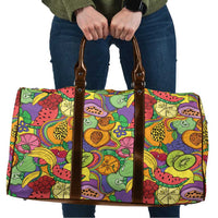 Hawaii Fruits Hippie Style Travel Bag Vibrant Colorful LT01 Multicolor - Polynesian Pride