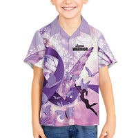 Personalized Polynesian Lupus Awareness Hawaiian Shirt Butterfly Hologram Lupus Warrior LT01 - Polynesian Pride