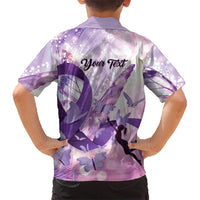 Personalized Polynesian Lupus Awareness Hawaiian Shirt Butterfly Hologram Lupus Warrior LT01 - Polynesian Pride