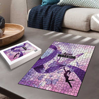 Polynesian Lupus Awareness Puzzle Butterfly Hologram Lupus Warrior LT01 - Polynesian Pride