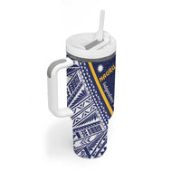 Personalised Nauru Independence Day Tumbler With Handle Repubrikin Naoero Gods Will First
