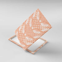 Apricot Mermaid Puakenikeni Maile Lei Canvas Wall Art LT01 With Frame Apricot - Polynesian Pride