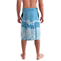 Personalised Fiji Day Lavalava Fijian Map Hibiscus Tapa Pattern LT01