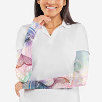 Hawaii Mermaid Sweet Pastel Arm Sleeves Polynesian Pattern Fish Hook