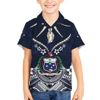 Samoa Independence Day Family Matching Long Sleeve Bodycon Dress and Hawaiian Shirt Ula Nifo Mix Turtle