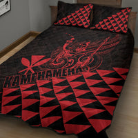 King Kamehameha Day Quilt Bed Set Kakau Polynesian Pattern