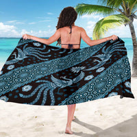 Indonesia Batik Pattern Sarong Blue Version