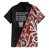 Aotearoa Toitu Te Tiriti Family Matching Off Shoulder Maxi Dress and Hawaiian Shirt Honour The Treaty New Zealand LT01 - Polynesian Pride