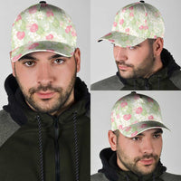 Anthurium Plumeria Lei Pastel Classic Cap Green Hawaiian Splendid Palaka